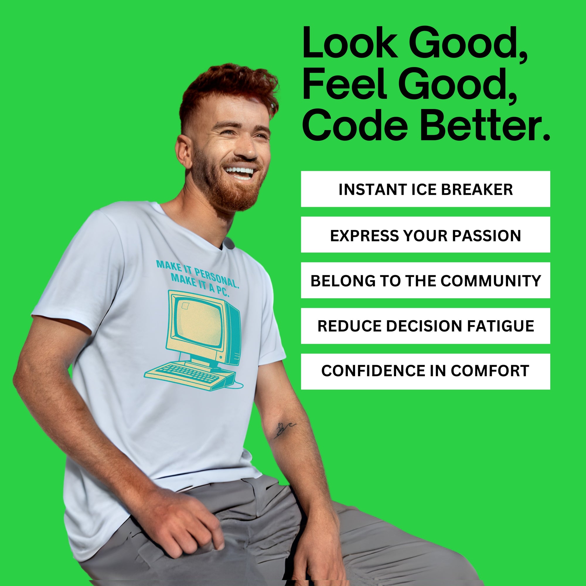 make it personal make it pc shirt