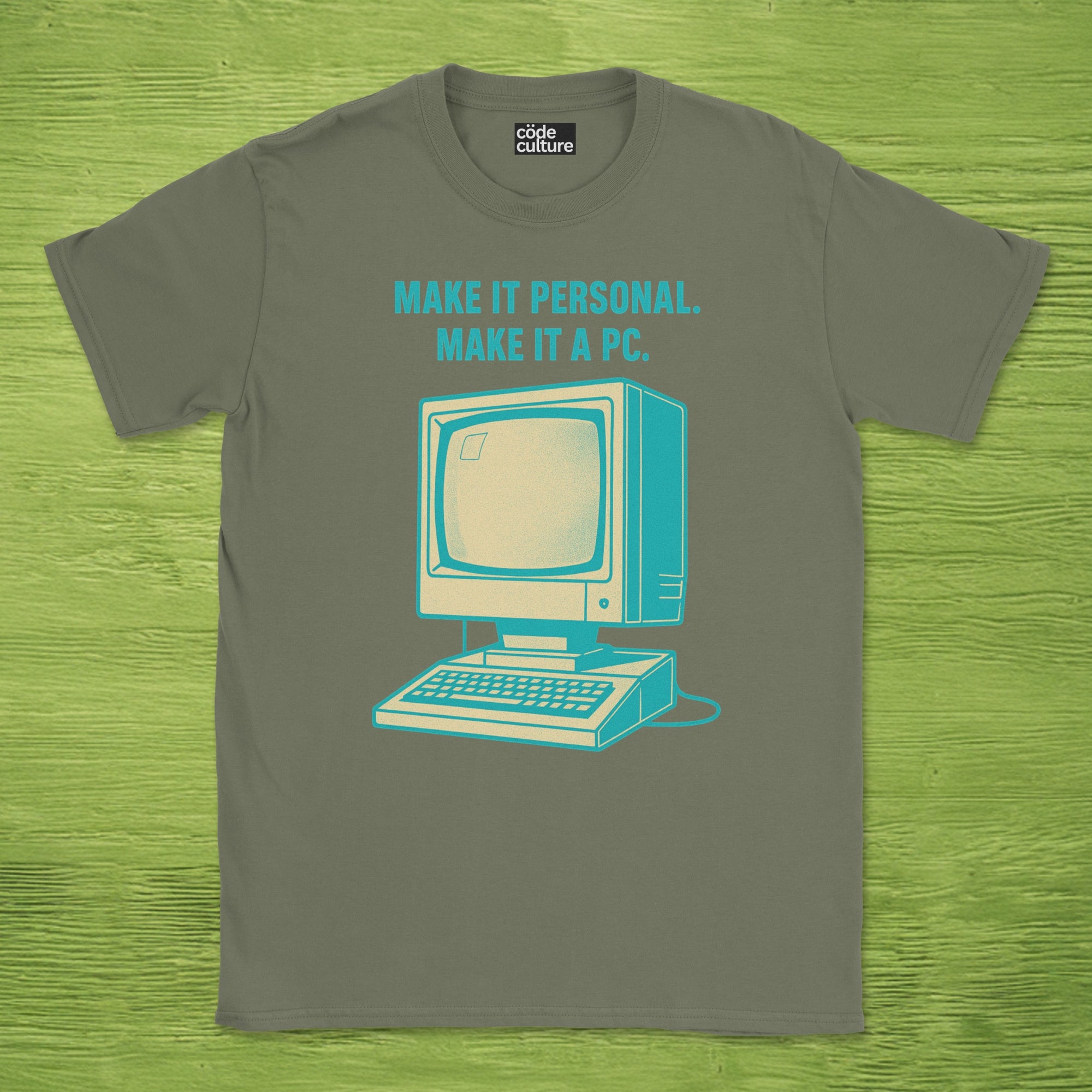make it personal make it pc shirt