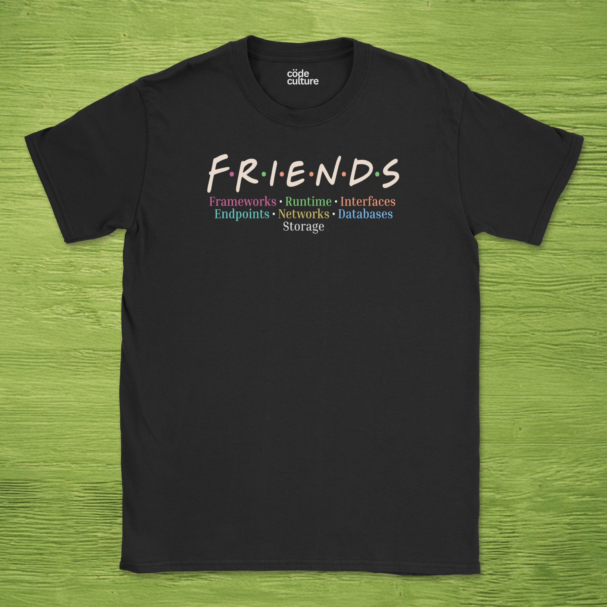 friend but techy shirt
