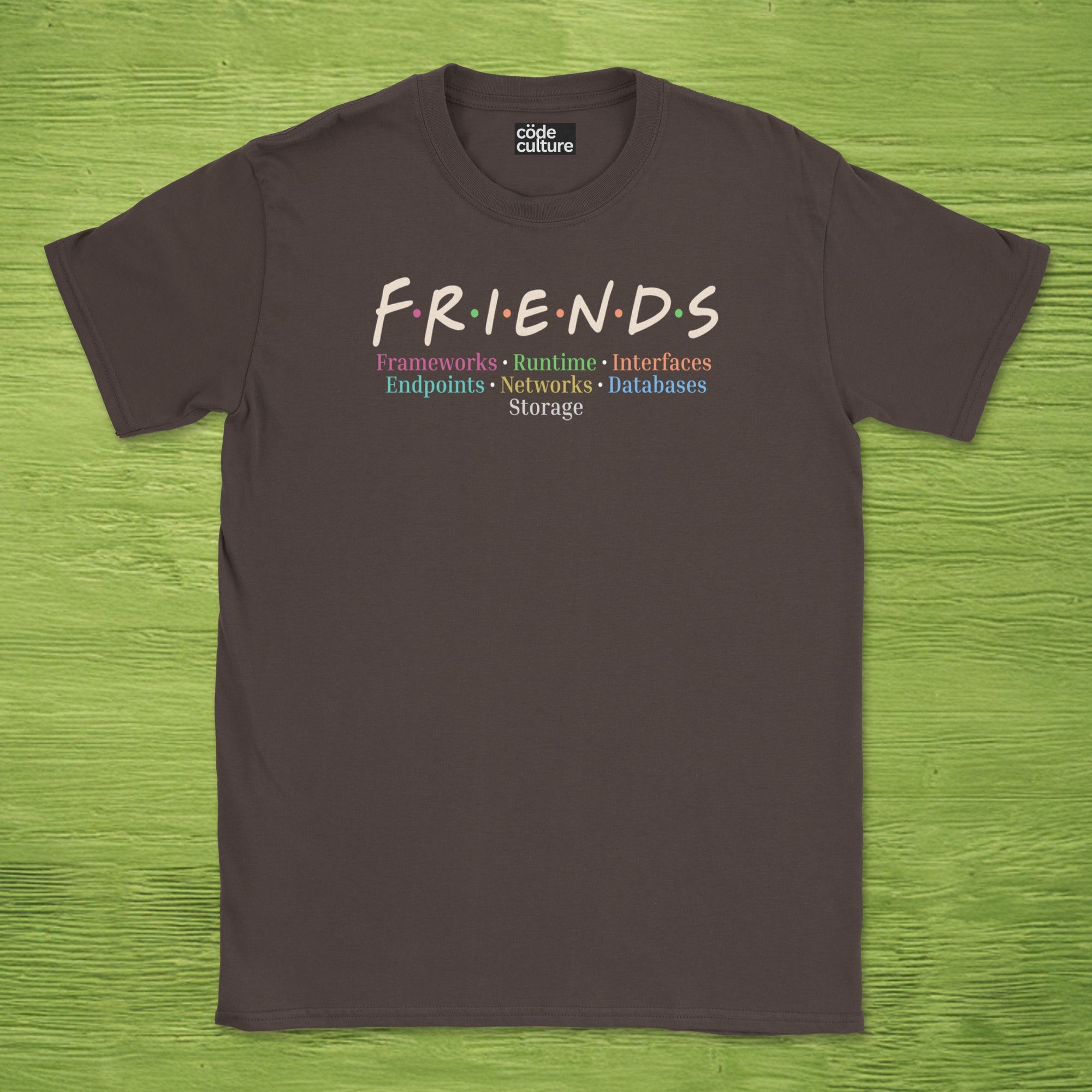 friend but techy shirt