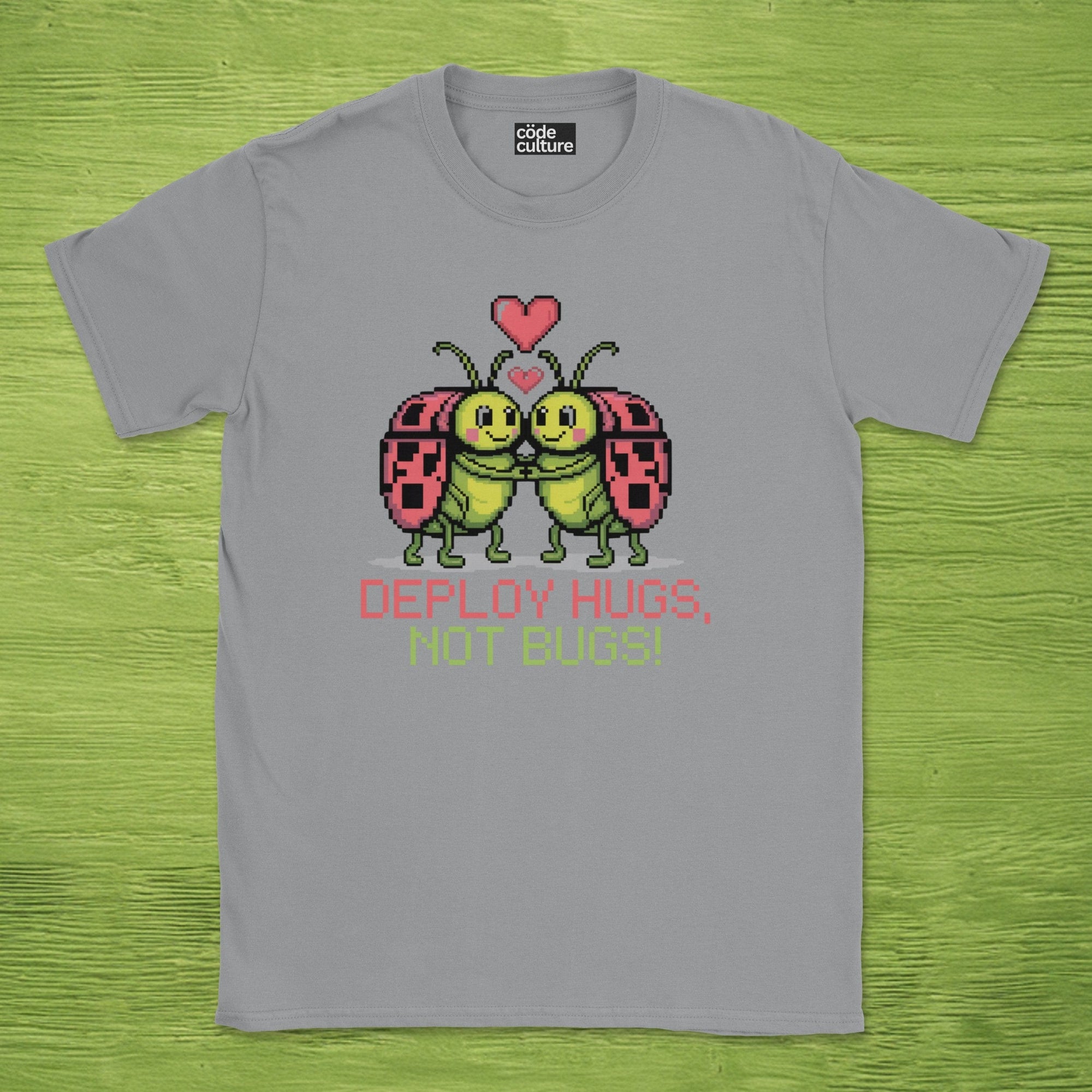 deploy hugs not bugs shirt
