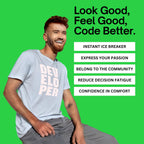 developer text shirt