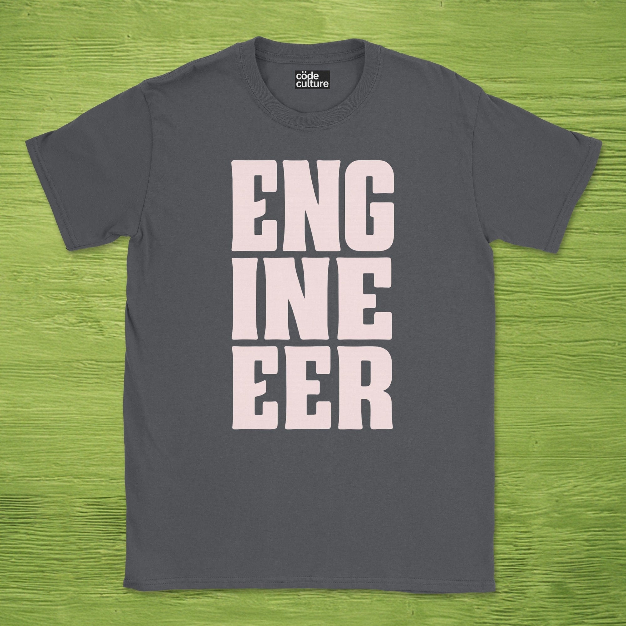engineer text shirt