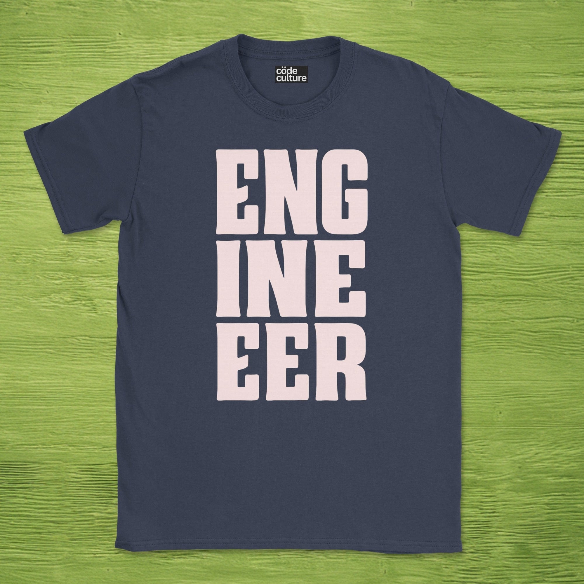 engineer text shirt