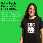 engineer text shirt
