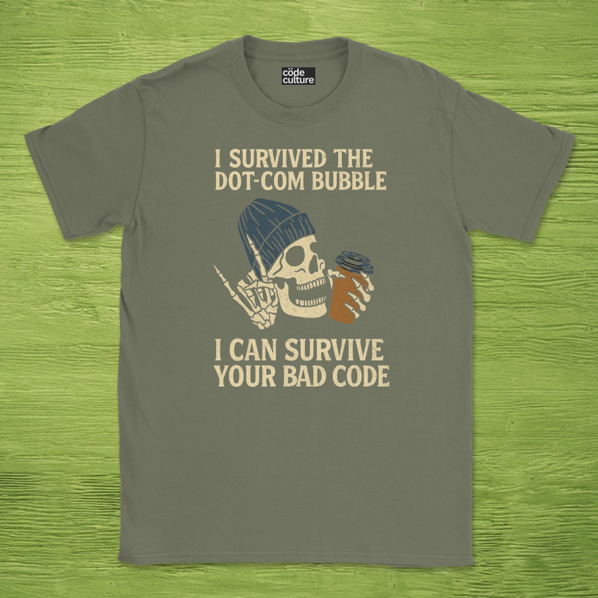 i can survive your bad codes shirt