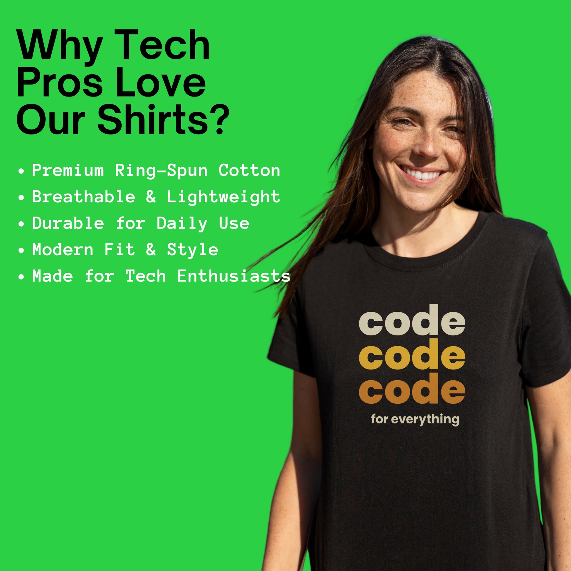 code code code for everything shirt