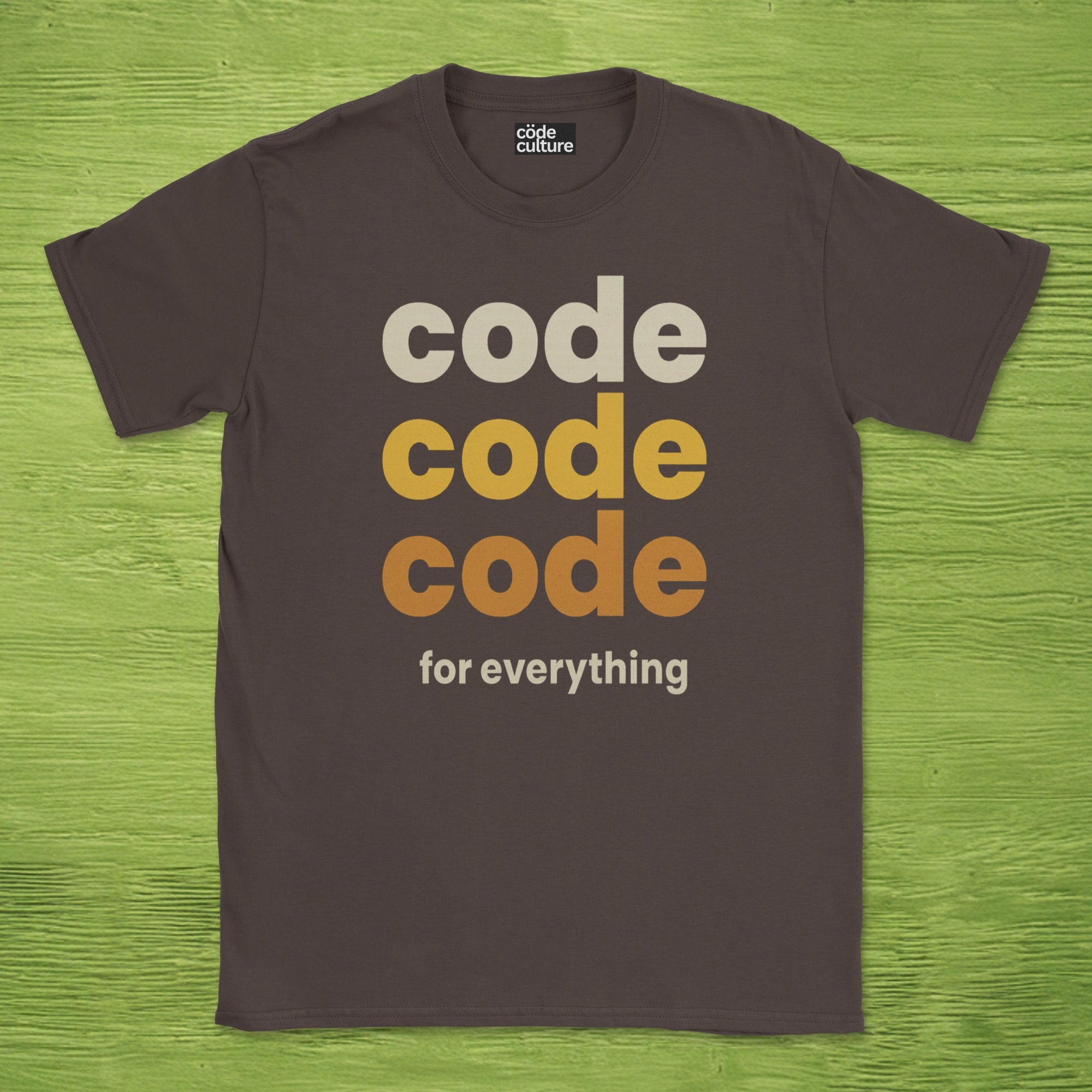code code code for everything shirt