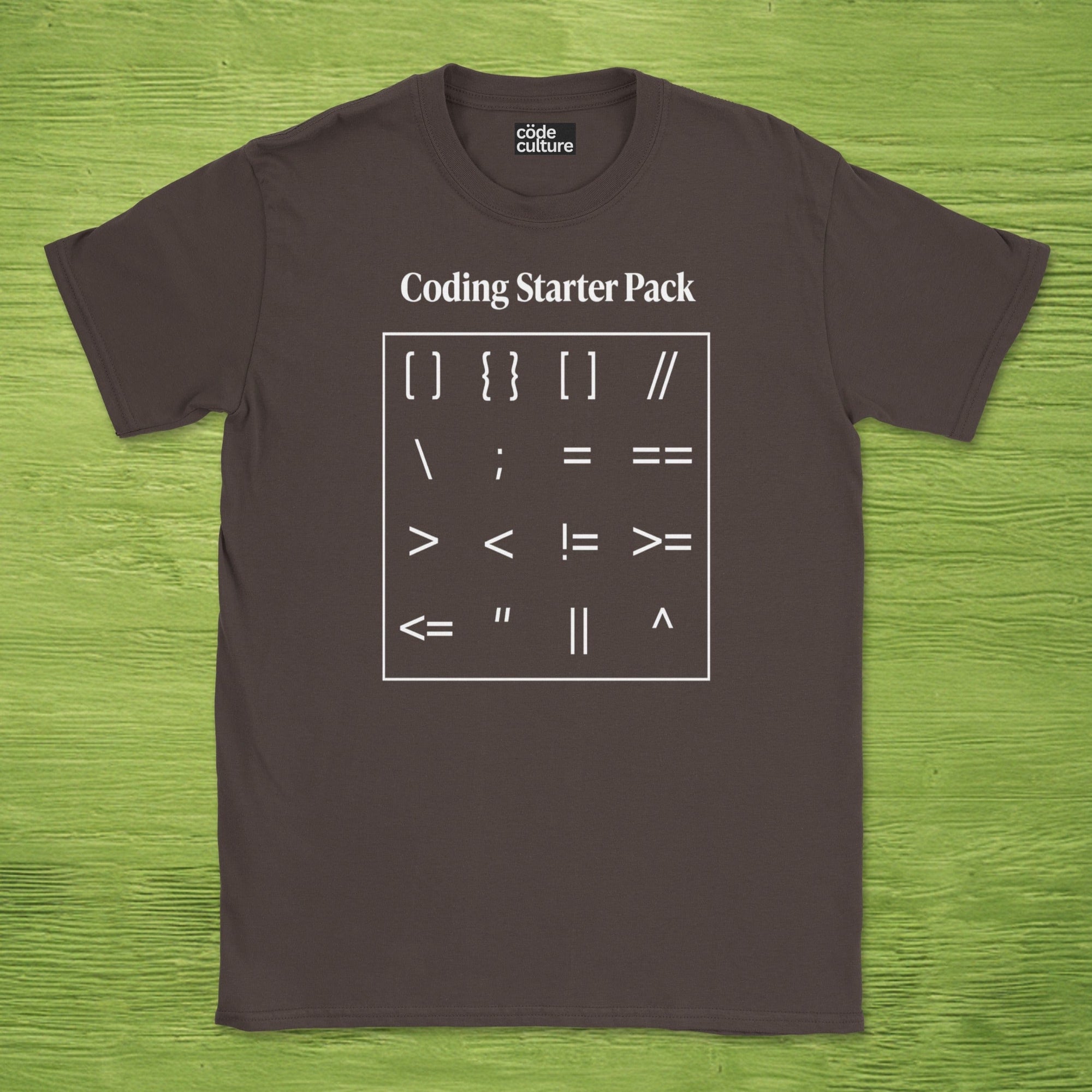 coding starter pack shirt