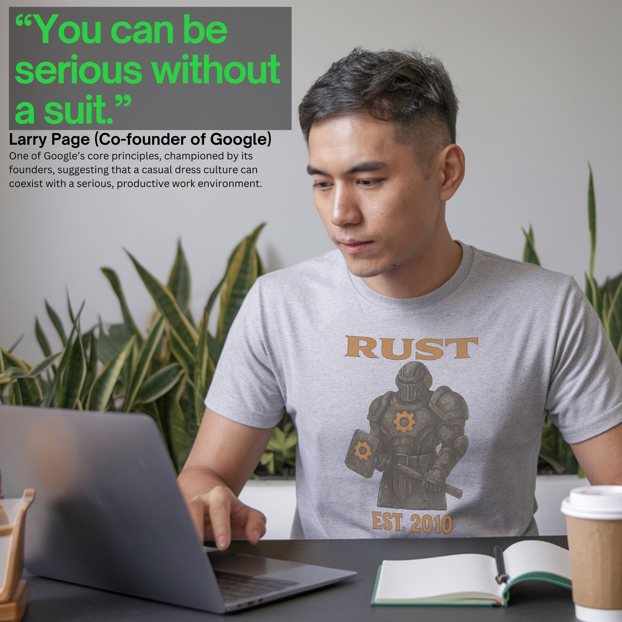 rust shirt