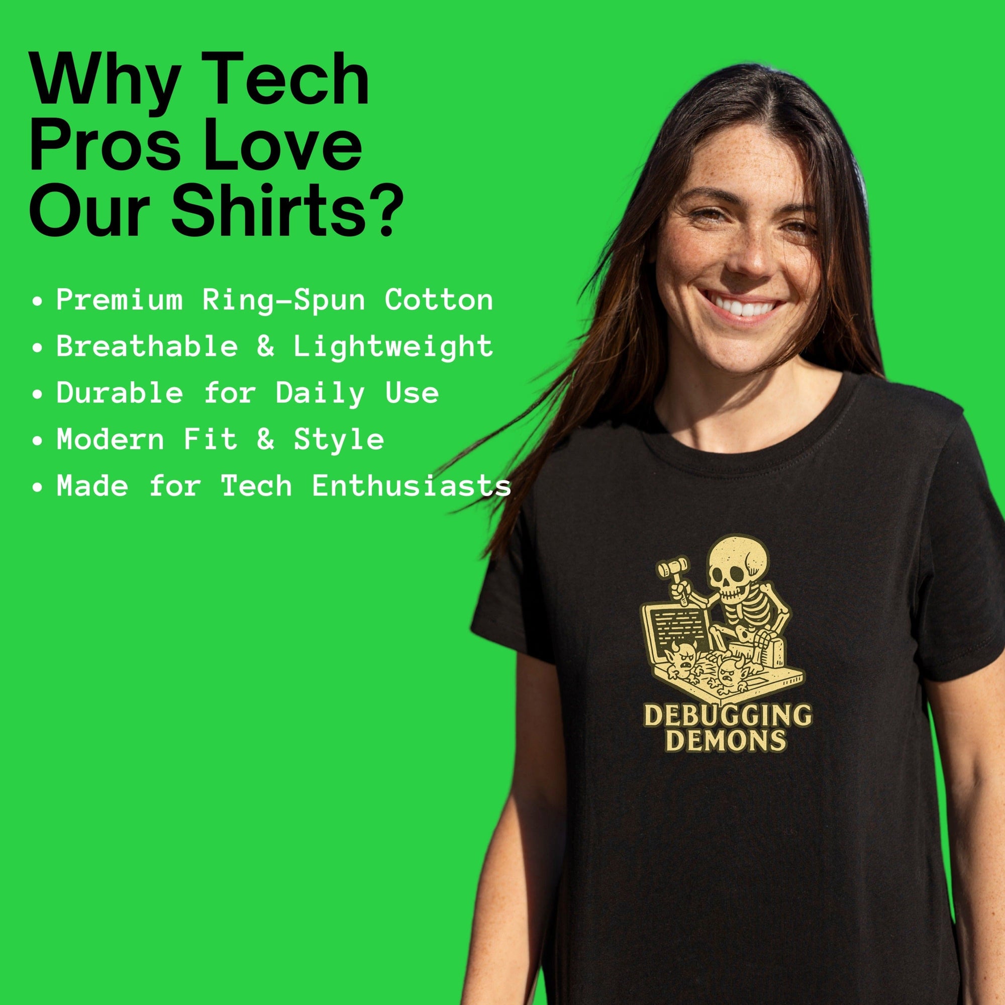 debugging demons shirt