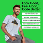 dead inside but compiling shirt