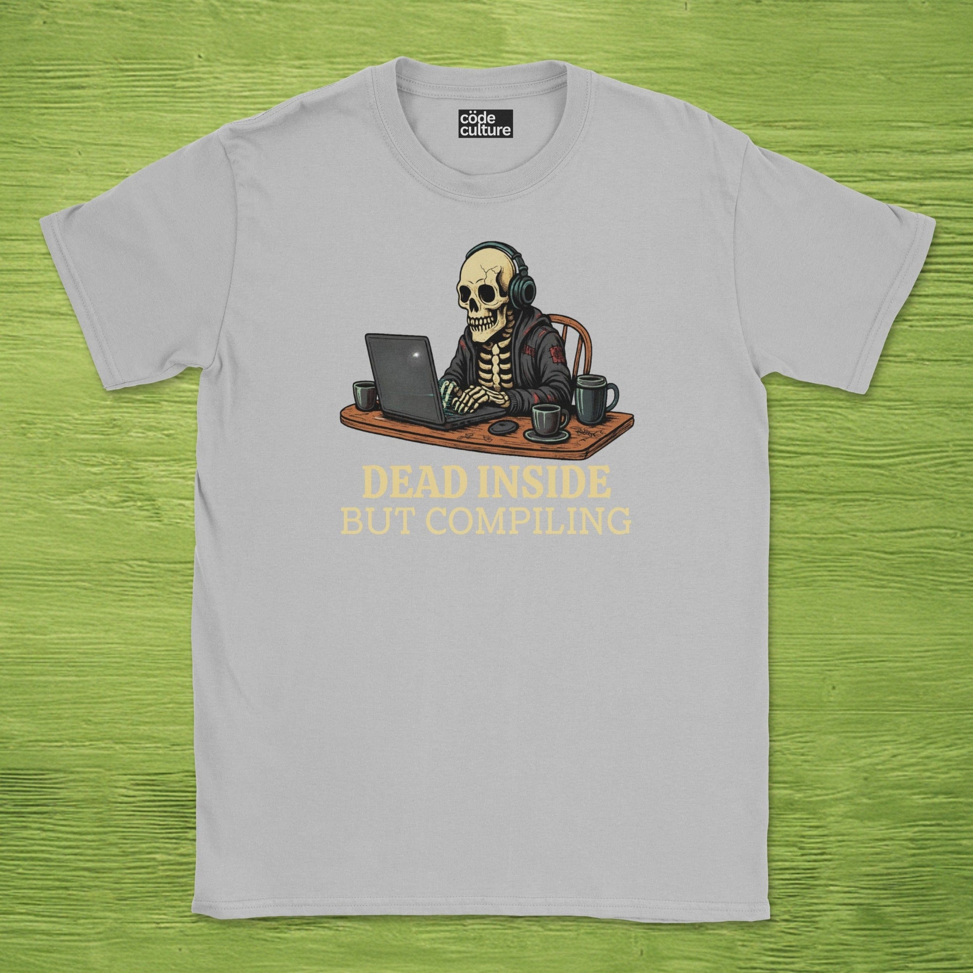 dead inside but compiling shirt