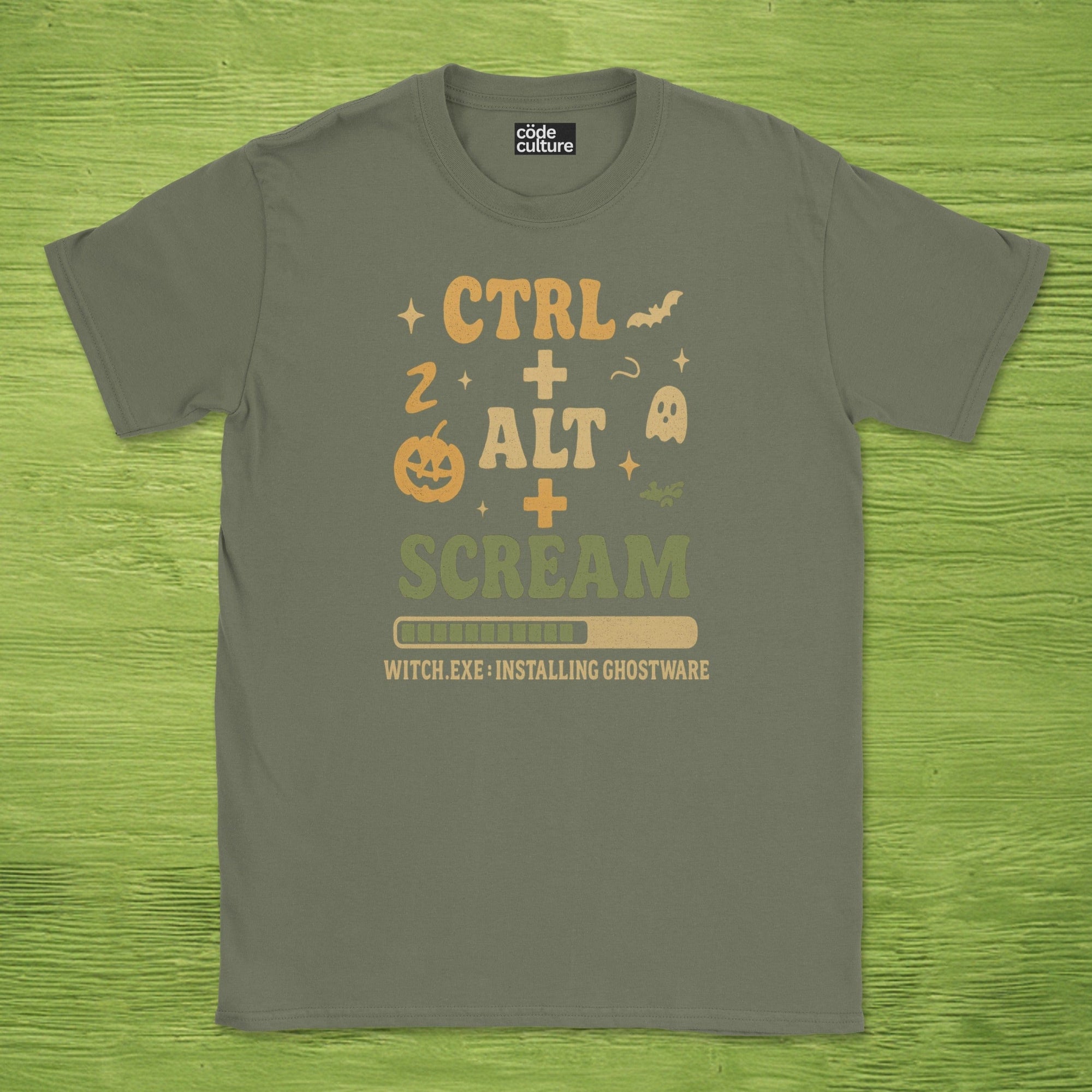 ctrl + alt + scream shirt