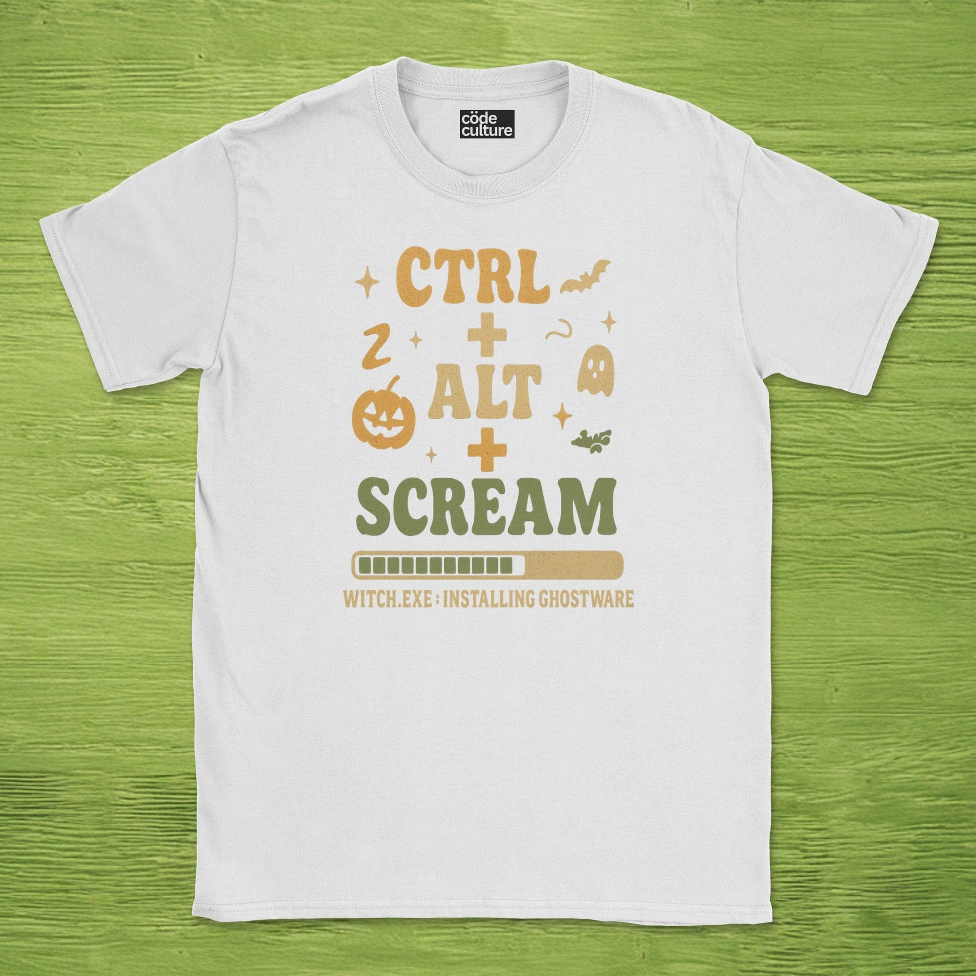 ctrl + alt + scream shirt