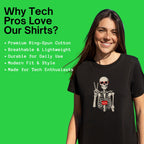 skeleton developer shirt