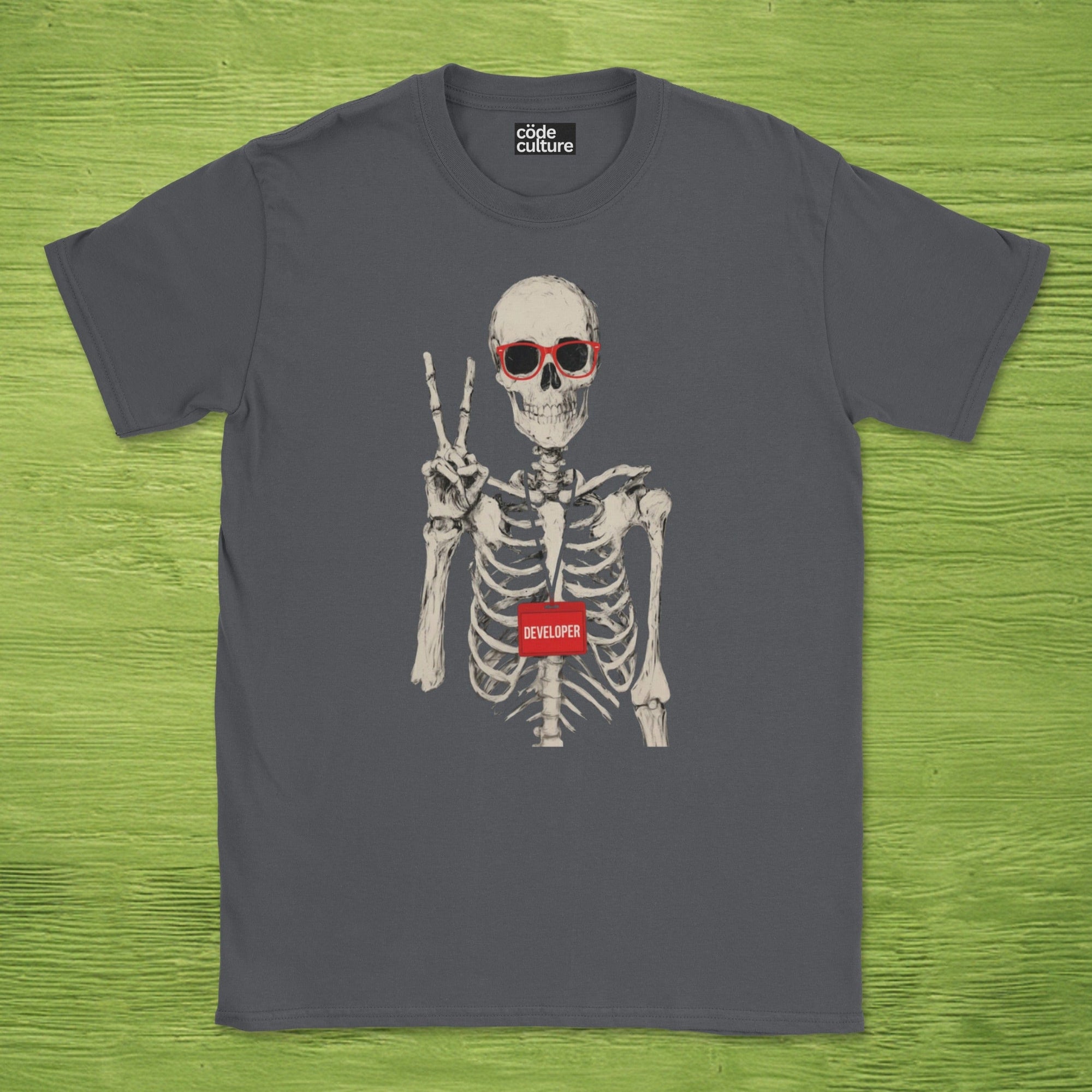 skeleton developer shirt