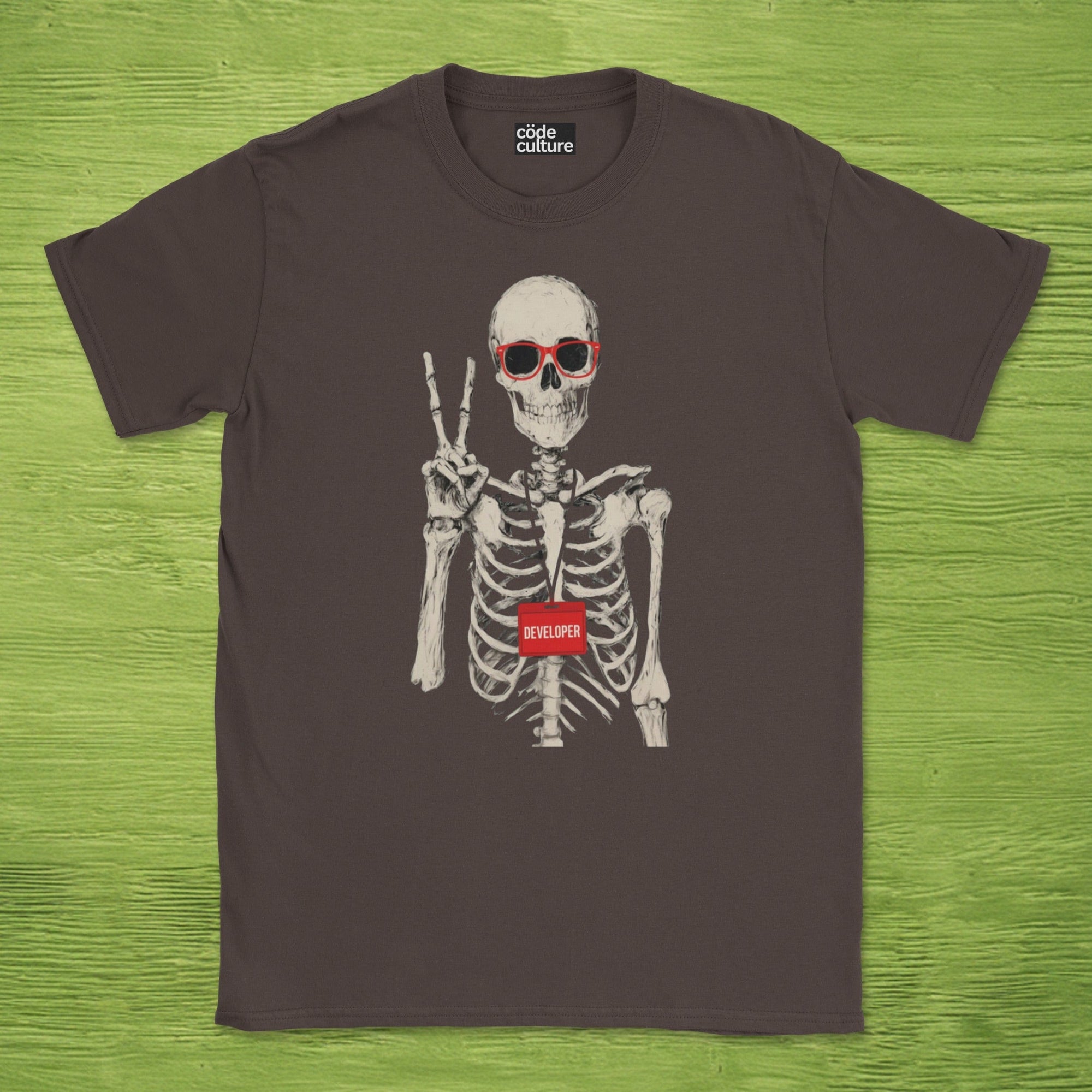 skeleton developer shirt