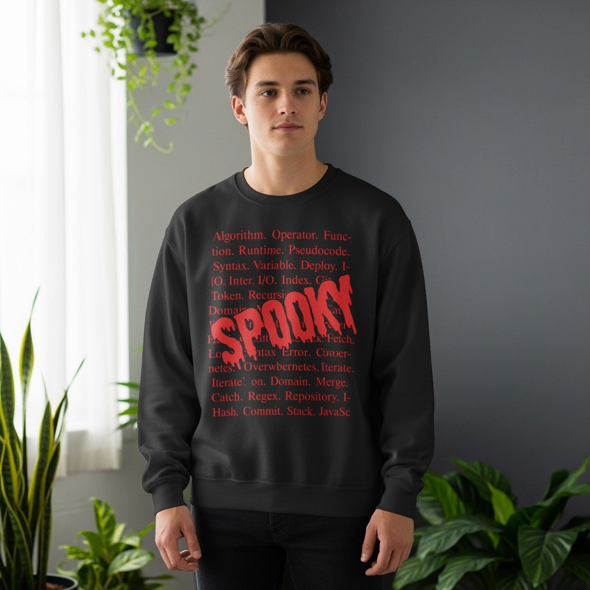 spooky code sweatshirt