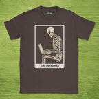 working skeleton developer shirt