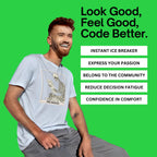 working skeleton analyst shirt