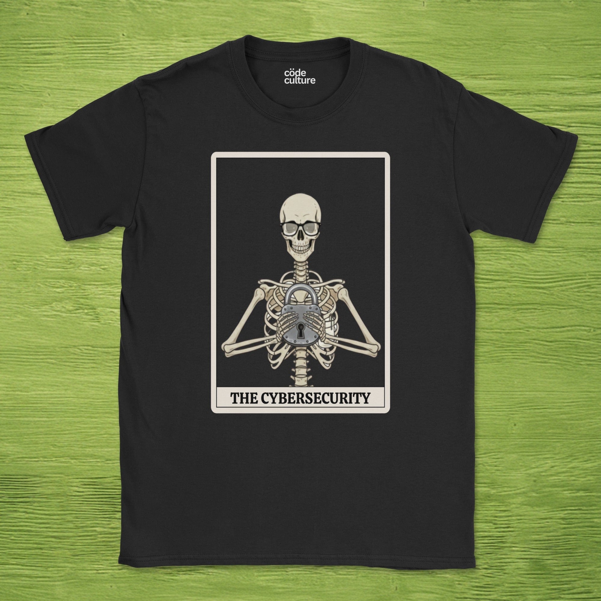 skeleton cybersecurity shirt
