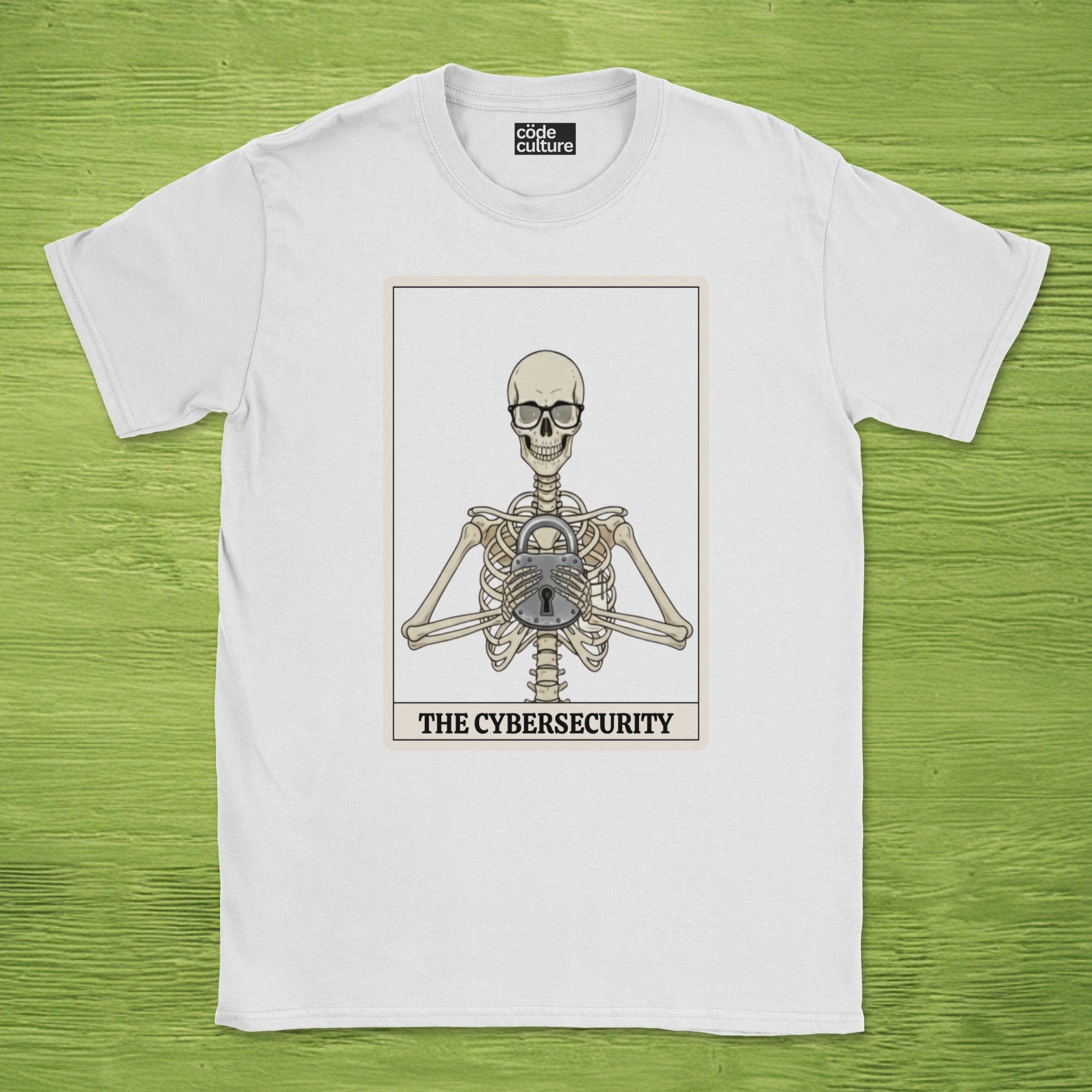 skeleton cybersecurity shirt