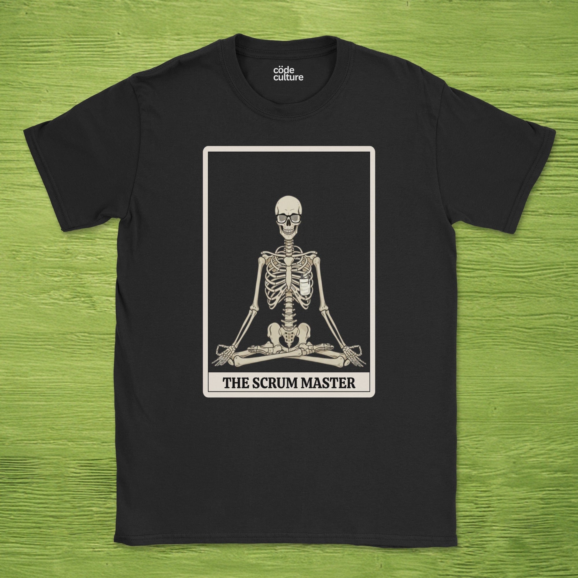 skeleton scrum master shirt