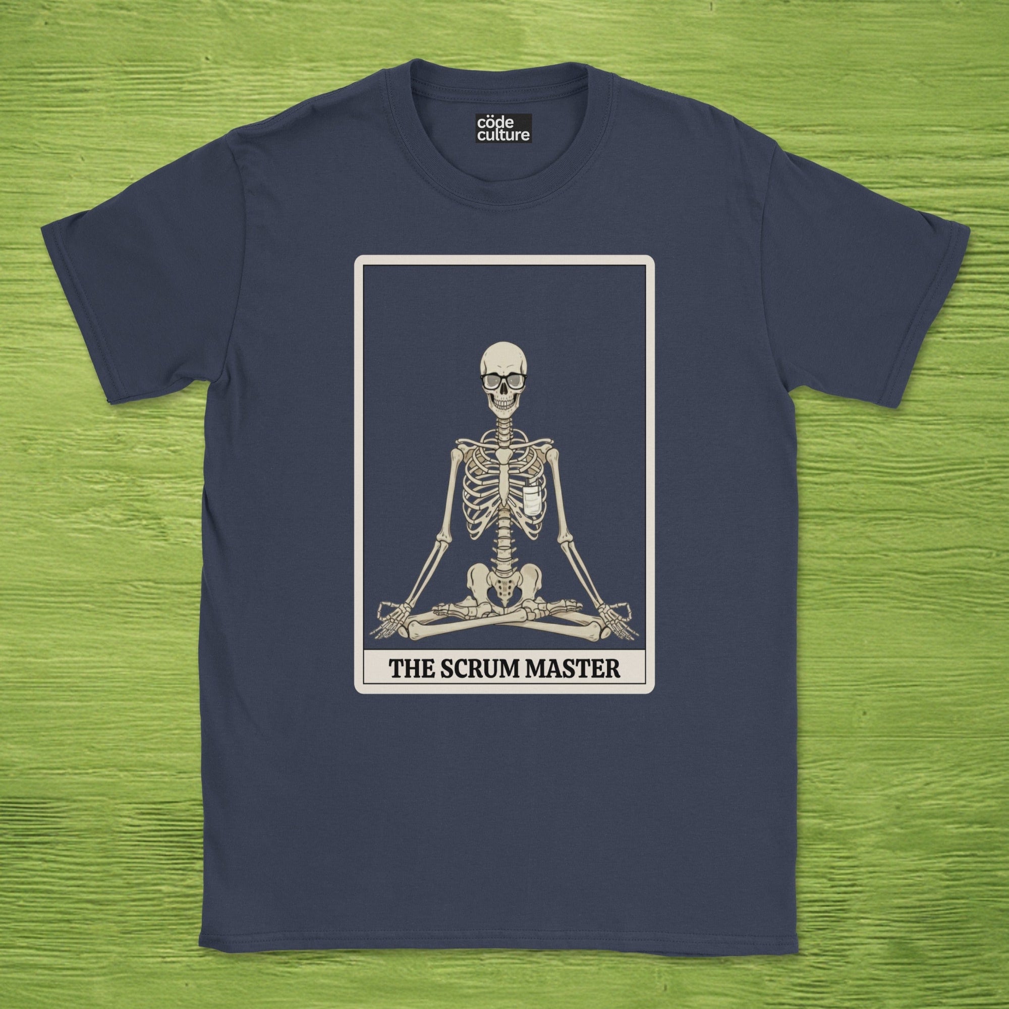 skeleton scrum master shirt