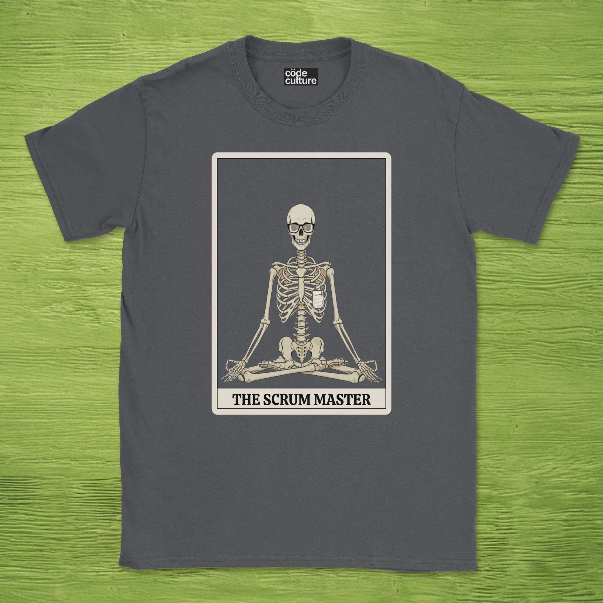 skeleton scrum master shirt