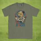 Code Culture it worked in prod shirt funny programmer T-Shirt in Military Green — Code Culture developer clothing