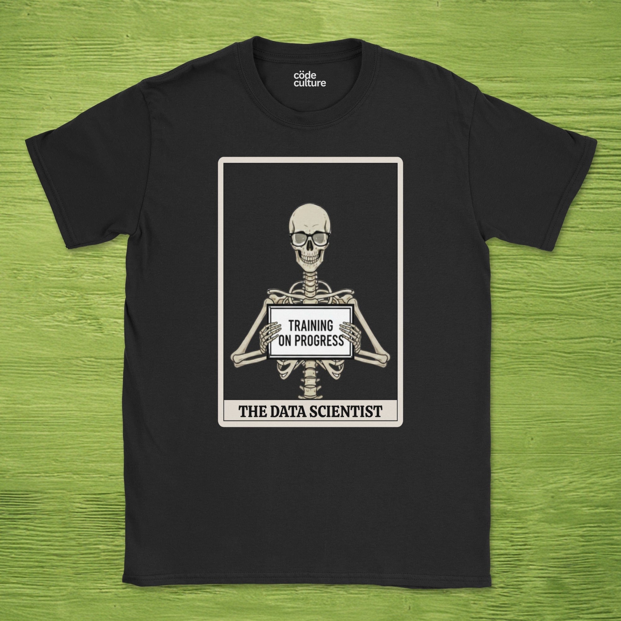 skeleton data scientist shirt