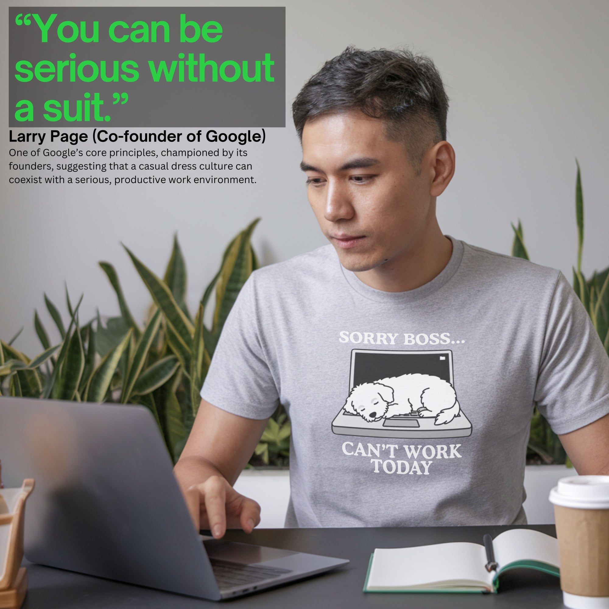 sorry boss cant work today dog shirt