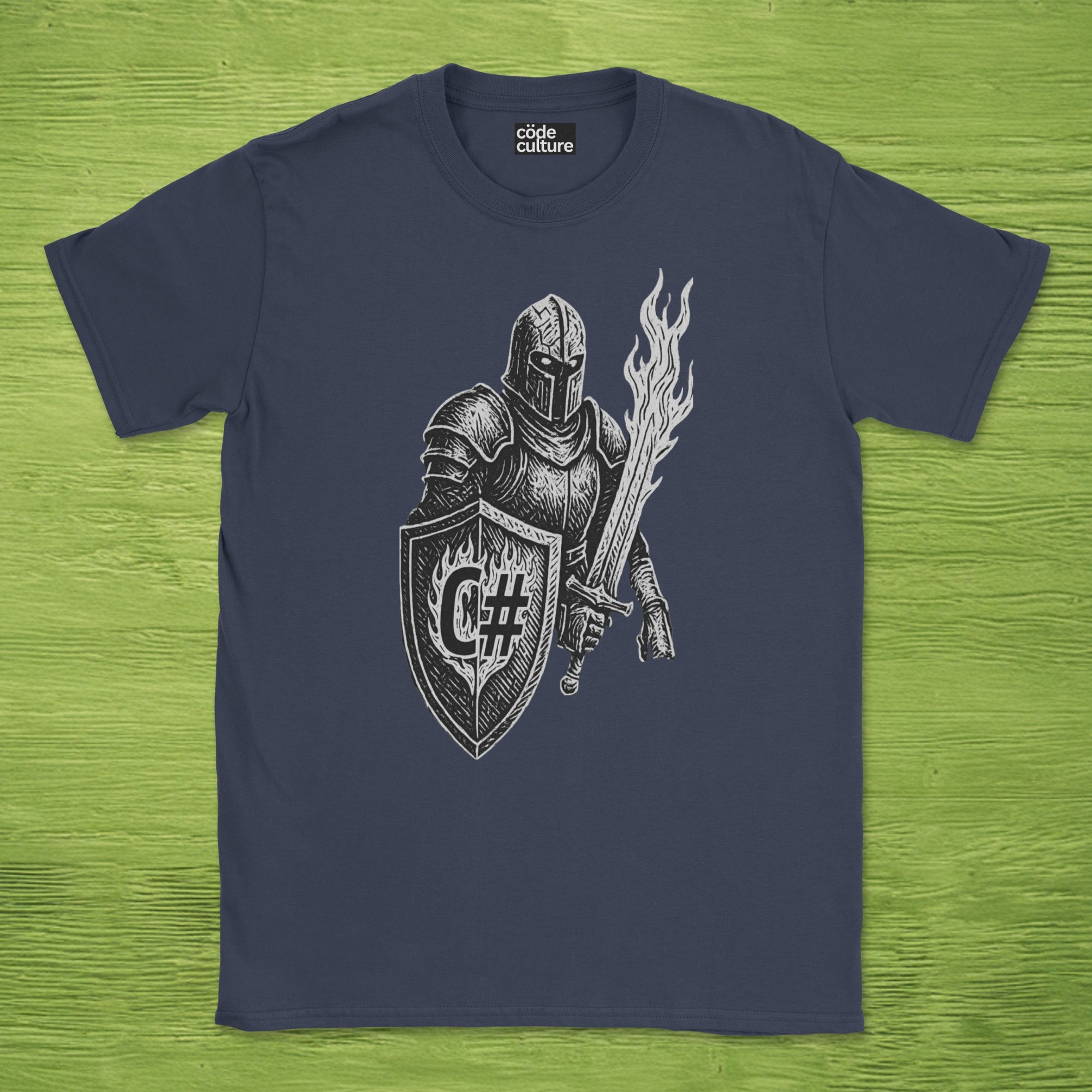 C# knight shirt