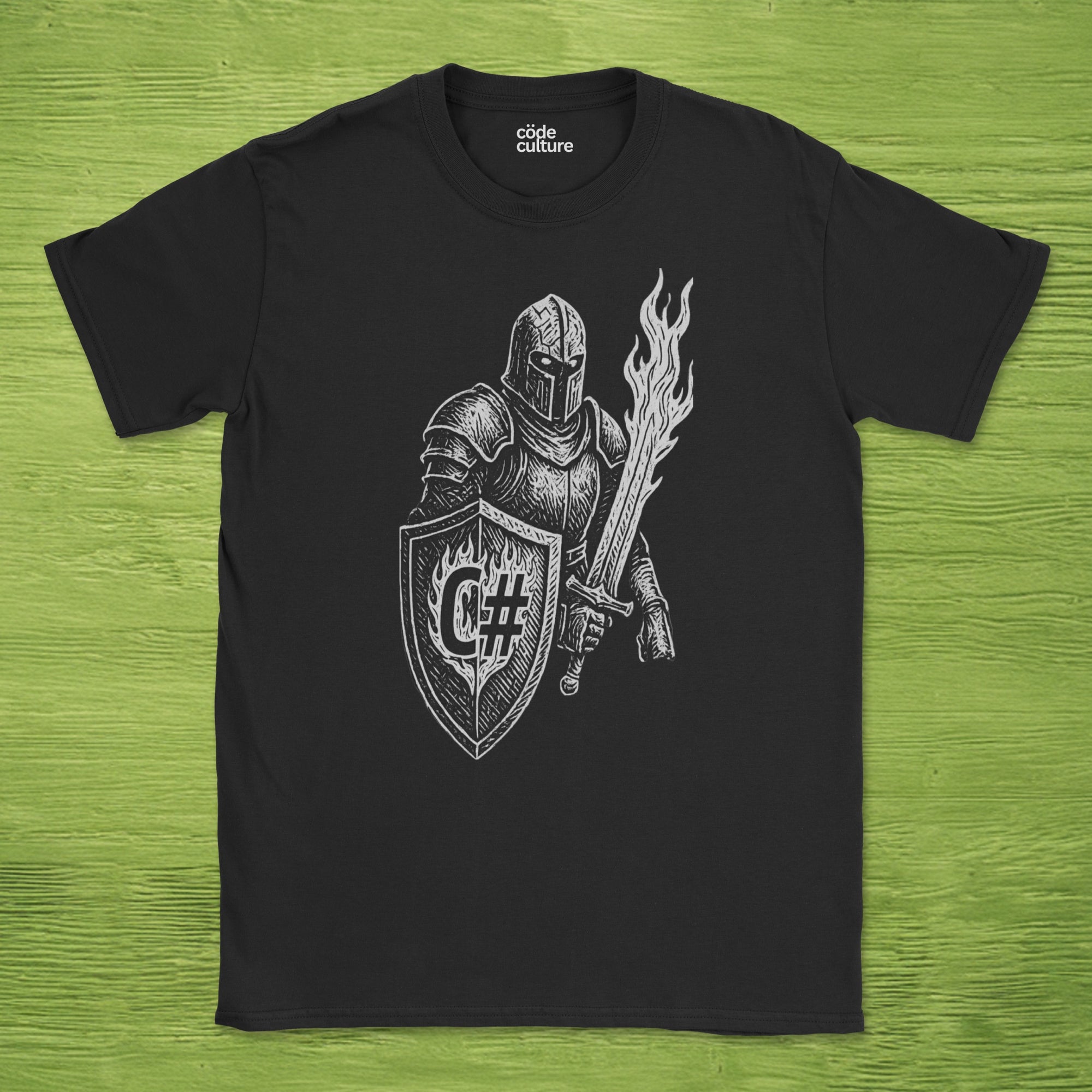 C# knight shirt