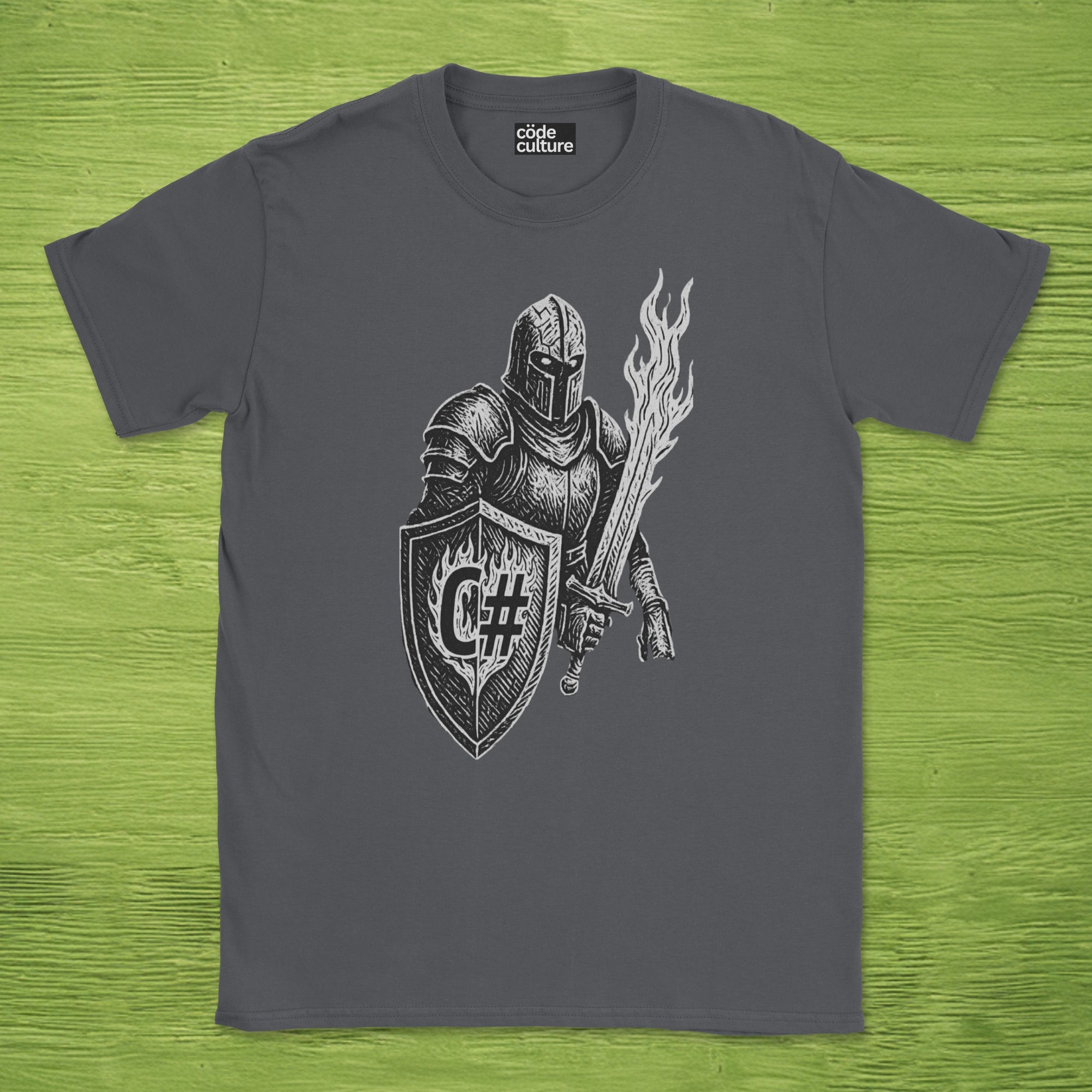 C# knight shirt