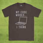 my code works i think shirt