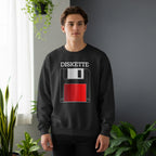 Code Culture diskette sweatshirt funny programmer Sweatshirt in S — Code Culture developer clothing