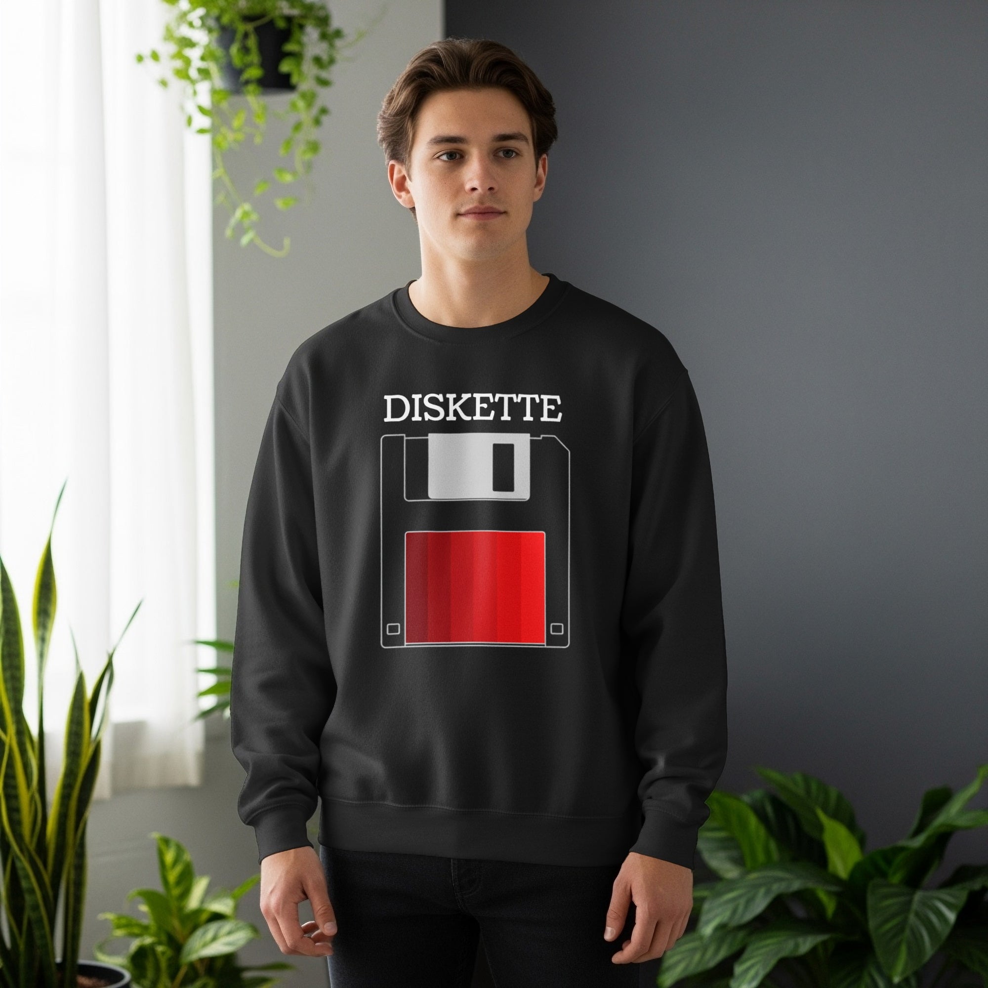 diskette sweatshirt