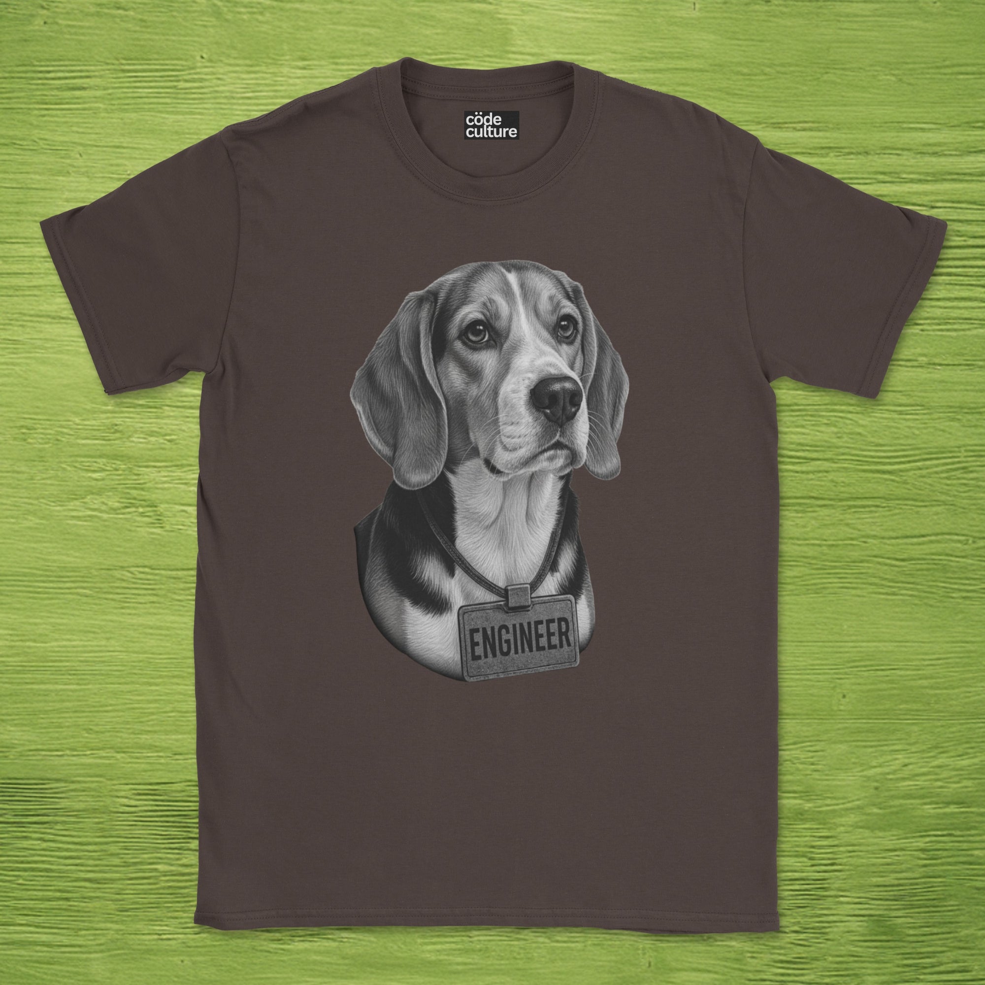 dog engineer shirt