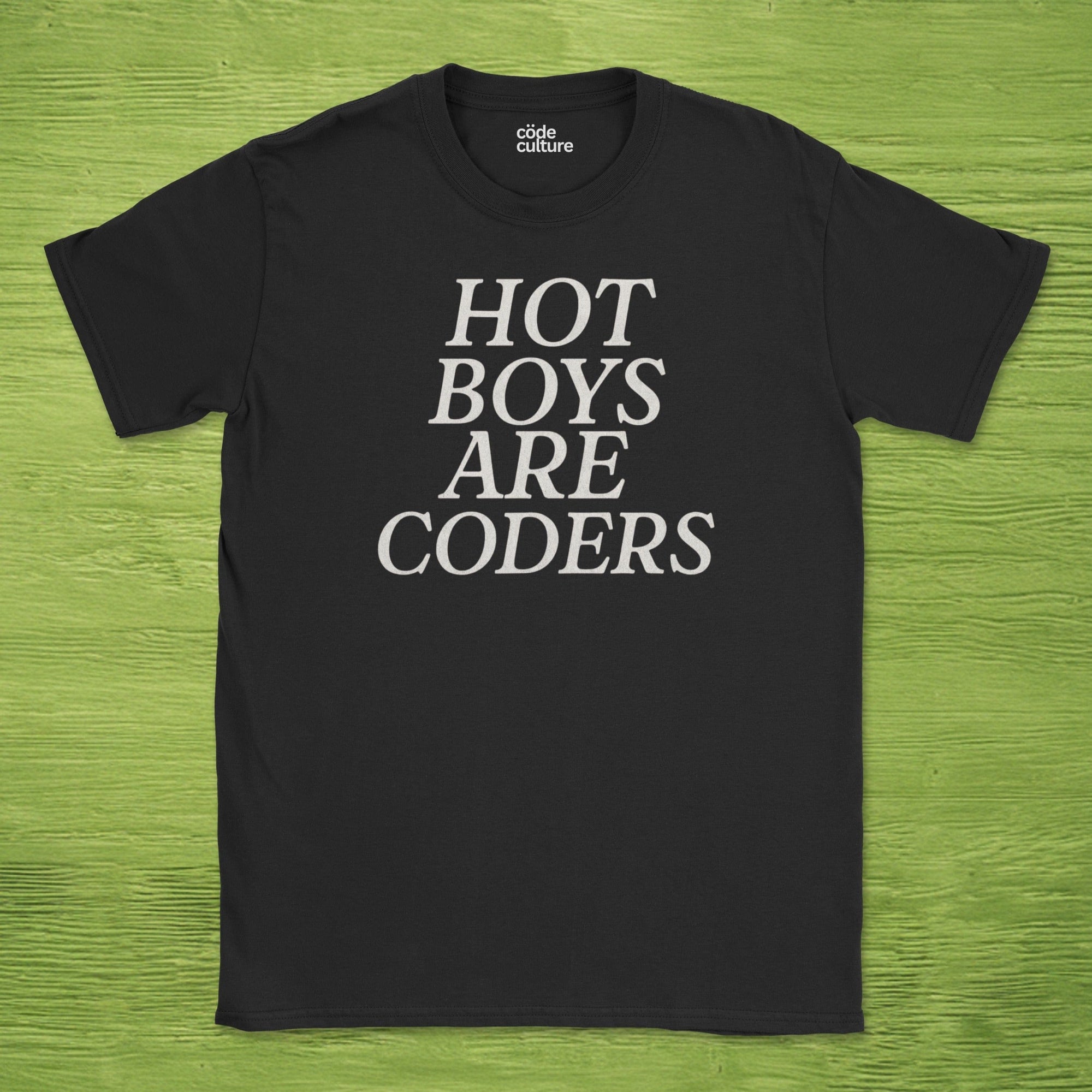hot boys are coders shirt