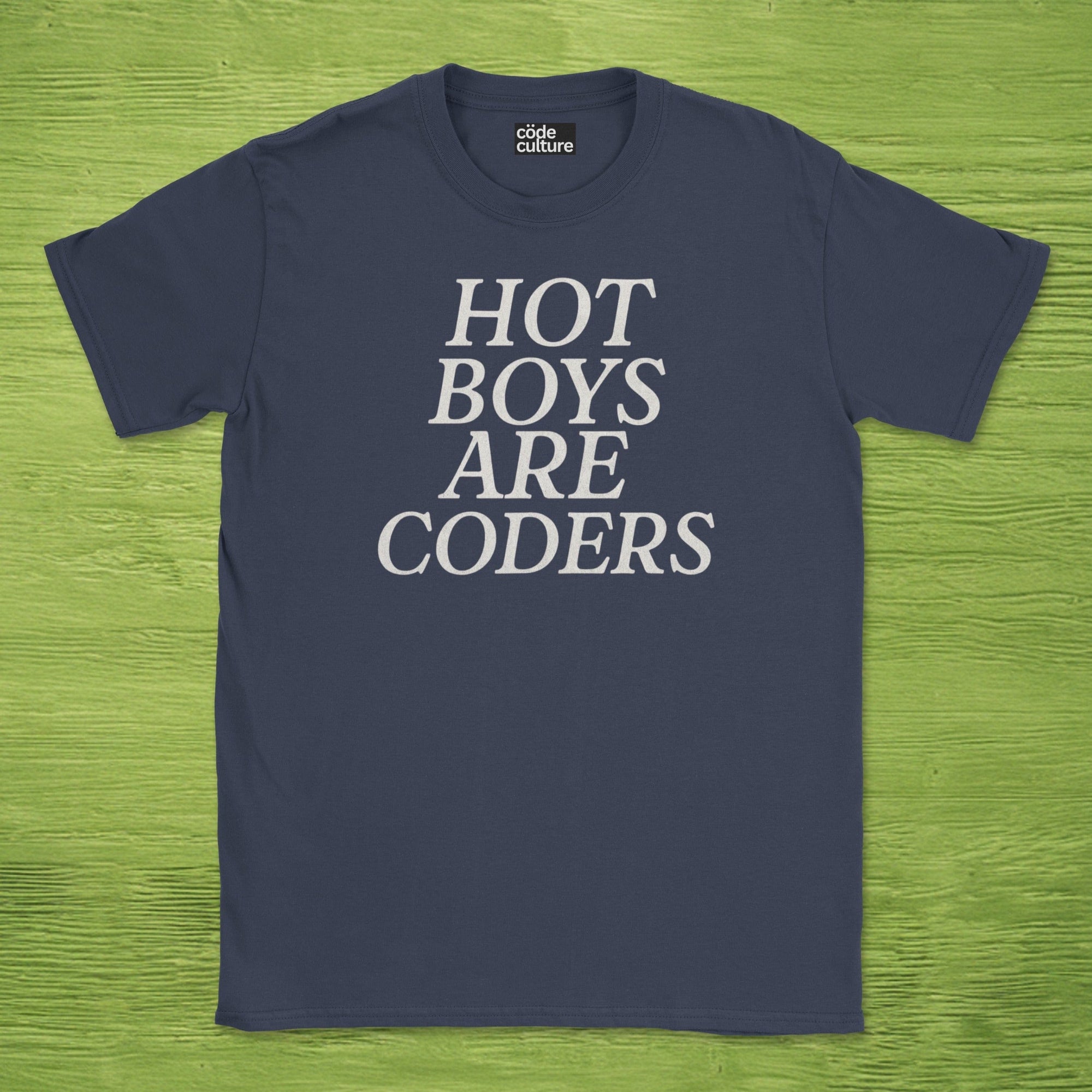 hot boys are coders shirt