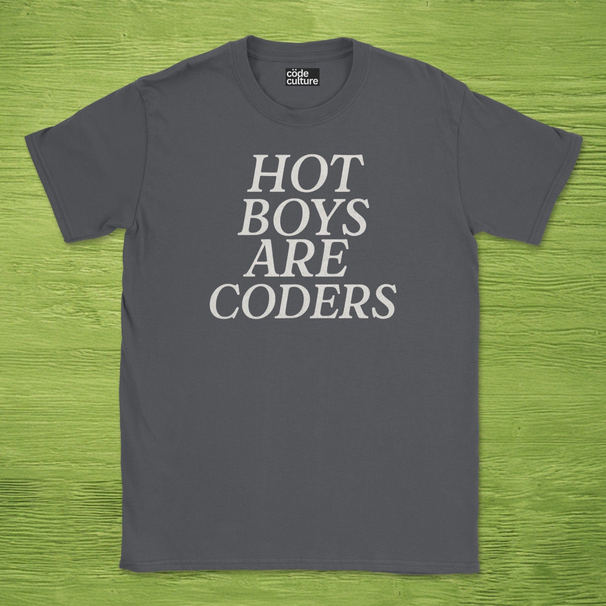 hot boys are coders shirt