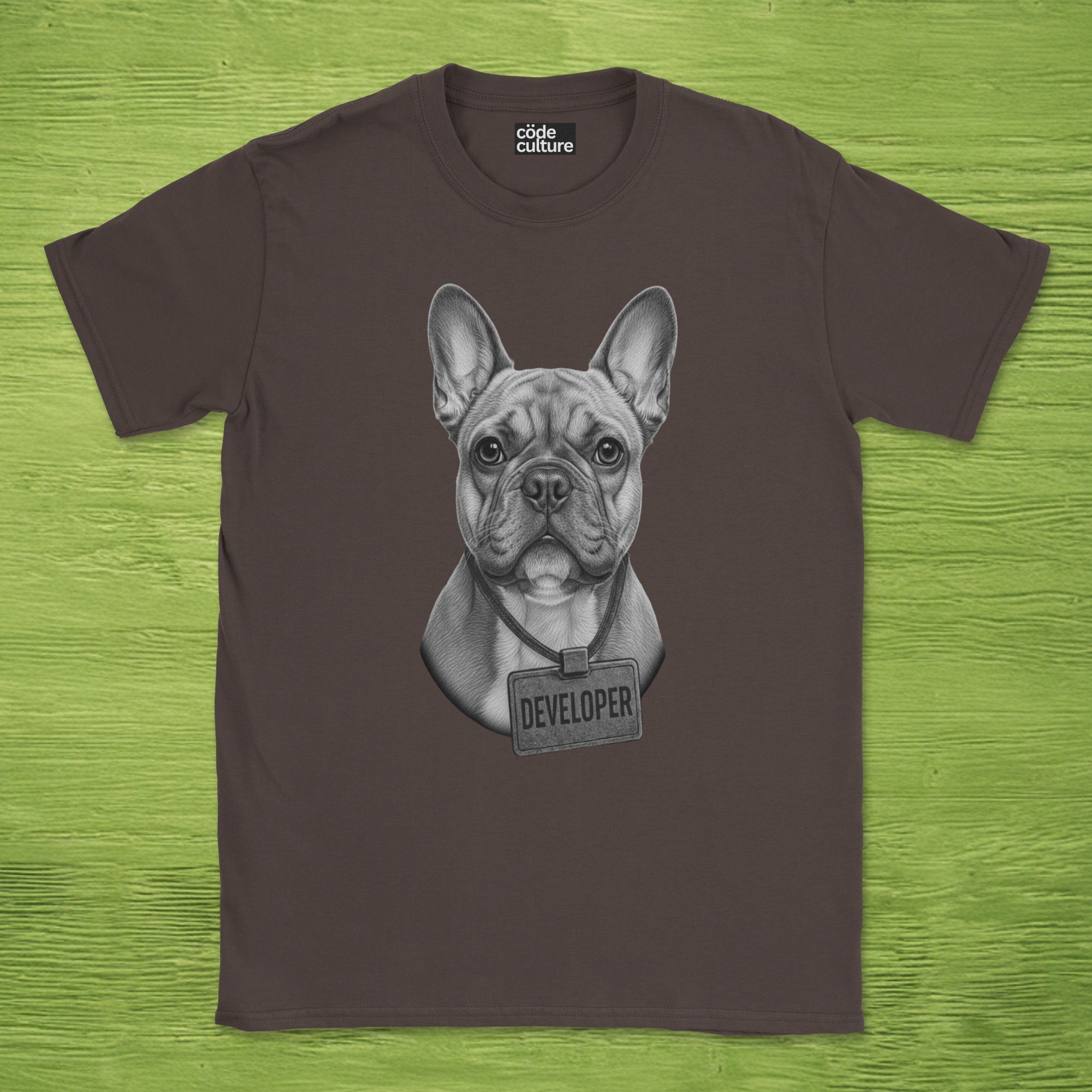 dog developer shirt
