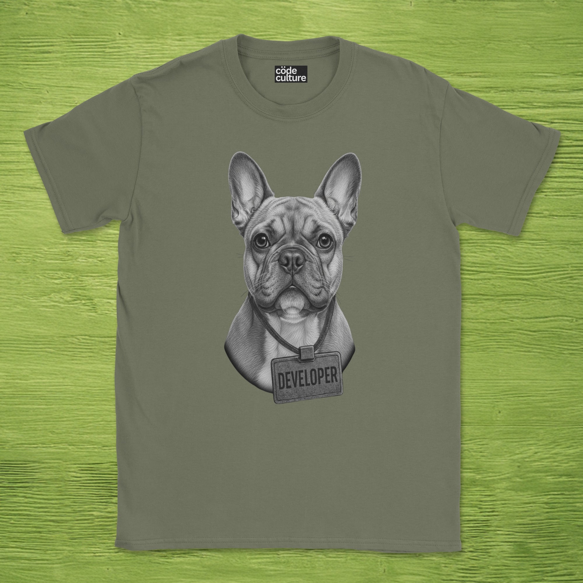 dog developer shirt