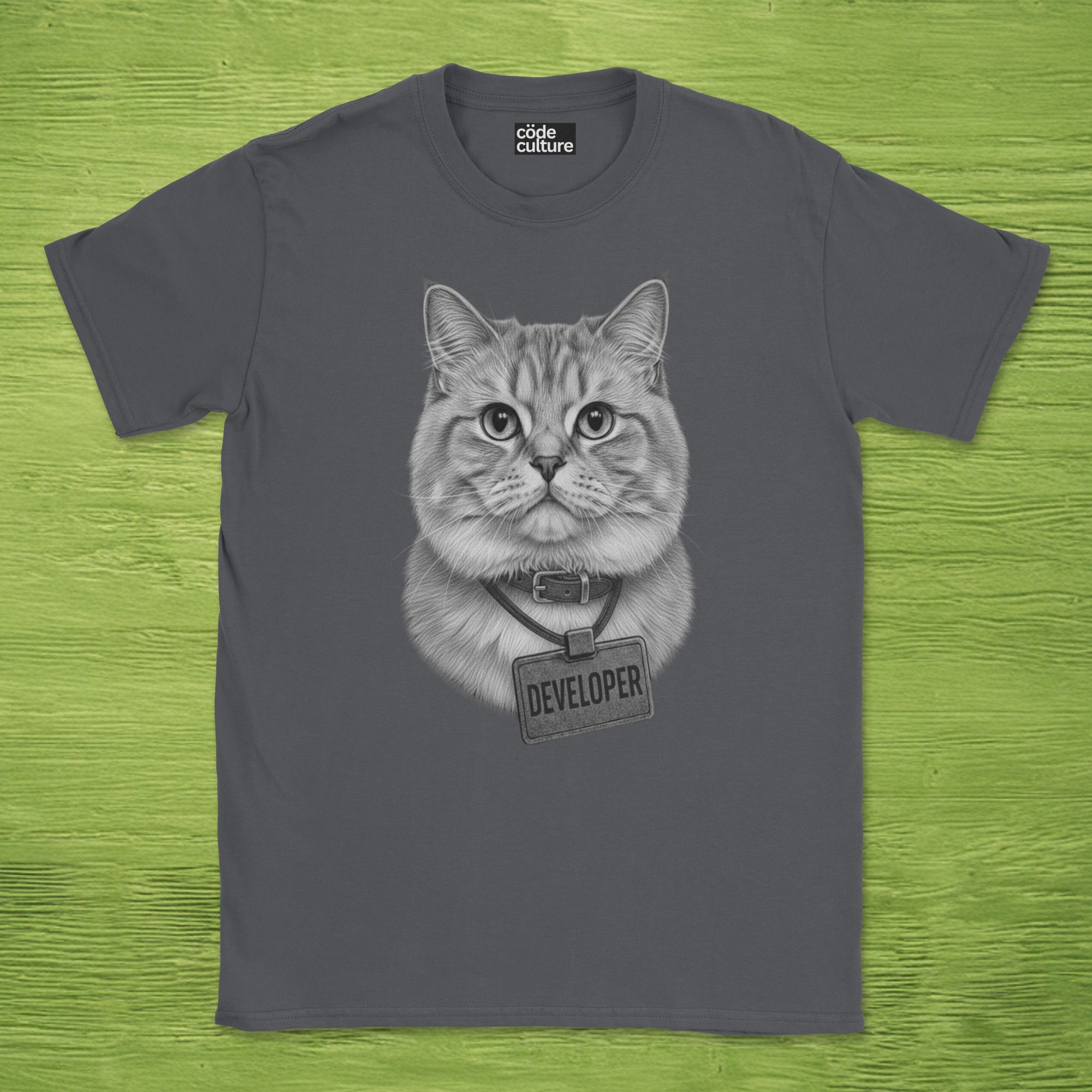 cat developer shirt