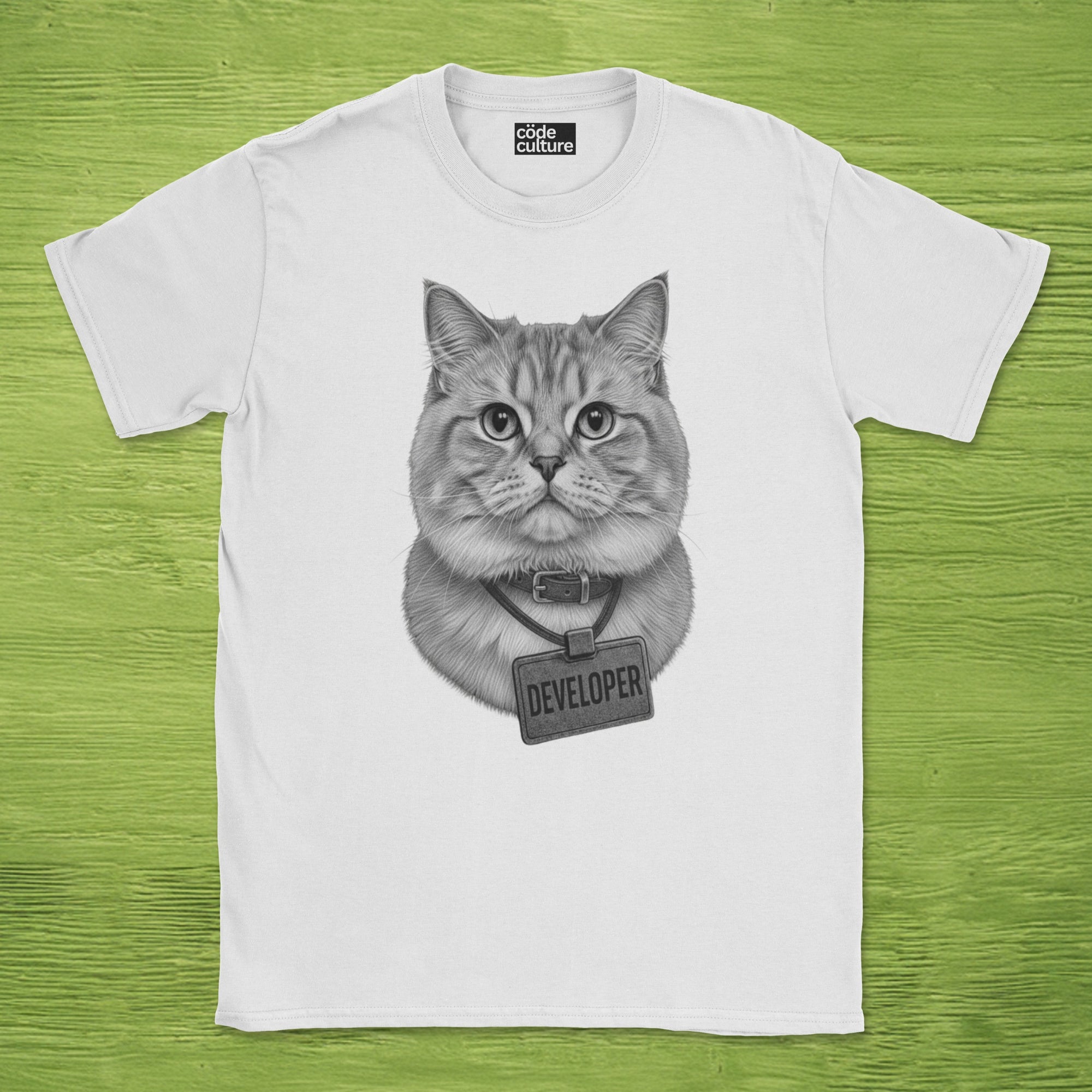 cat developer shirt
