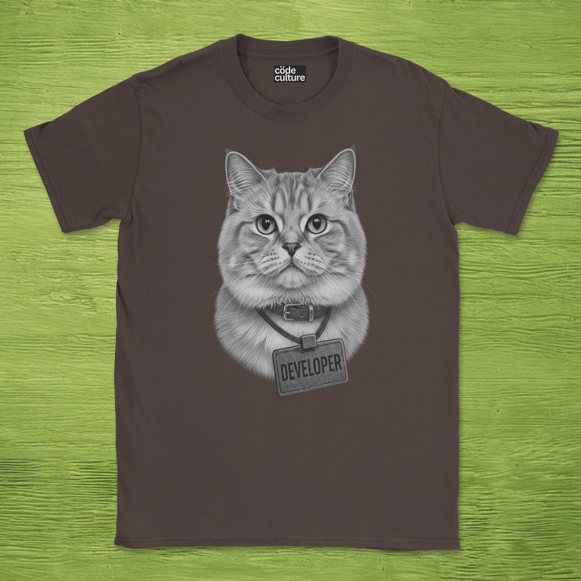 cat developer shirt