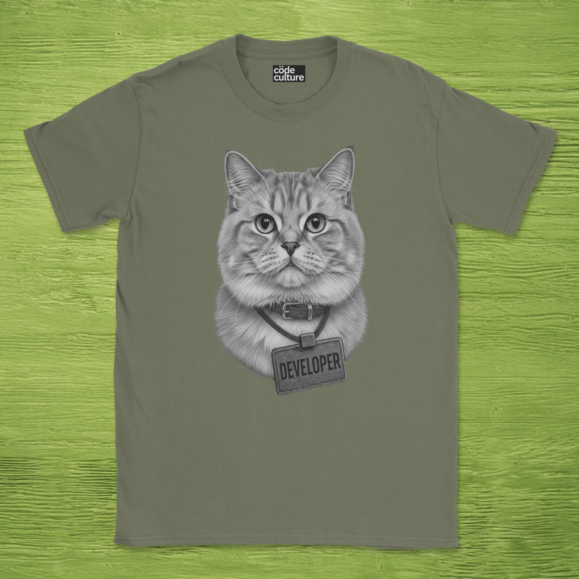 cat developer shirt