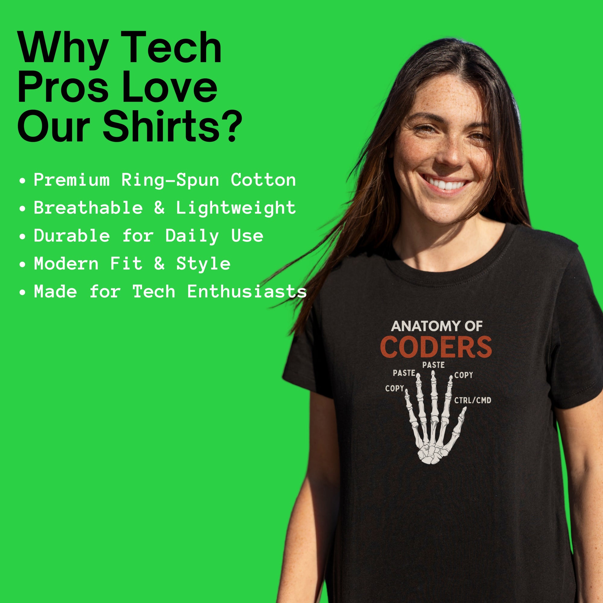 anatomy of coders shirt